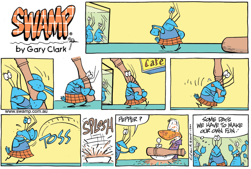 Swamp Cartoon of the Day - Caber TossAugust 6, 2023